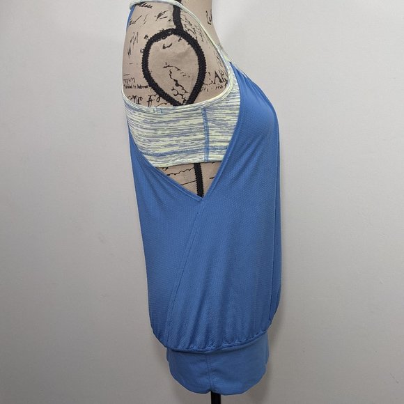LULULEMON NO LIMITS Racerback Tank Bra layer Athletic Womens size 4 - Picture 6 of 8